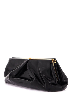 DRIES VAN NOTEN Large Leather Clutch Handbag