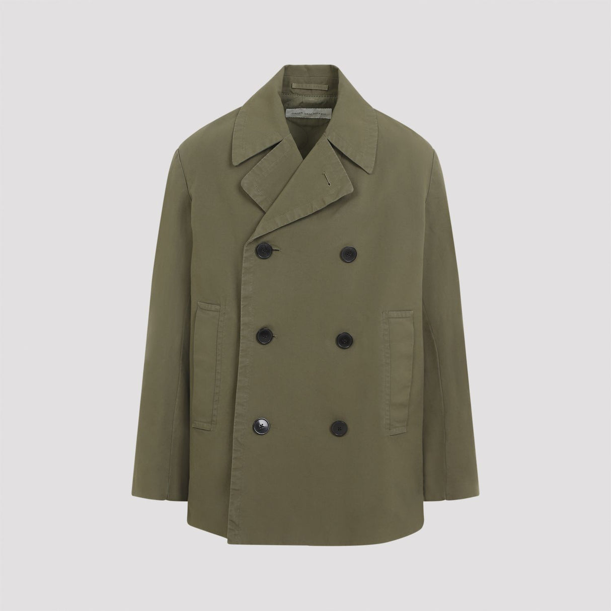 DRIES VAN NOTEN Oversized Water-Repellent Cotton Jacket (Medium)