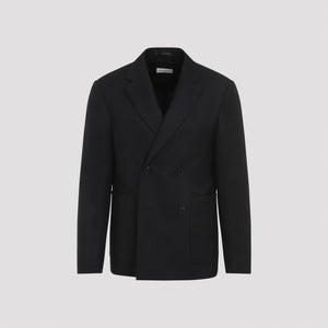 DRIES VAN NOTEN Sleek Wool Fields Jacket - Men's Outerwear