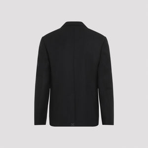 DRIES VAN NOTEN Sleek Wool Fields Jacket - Men's Outerwear