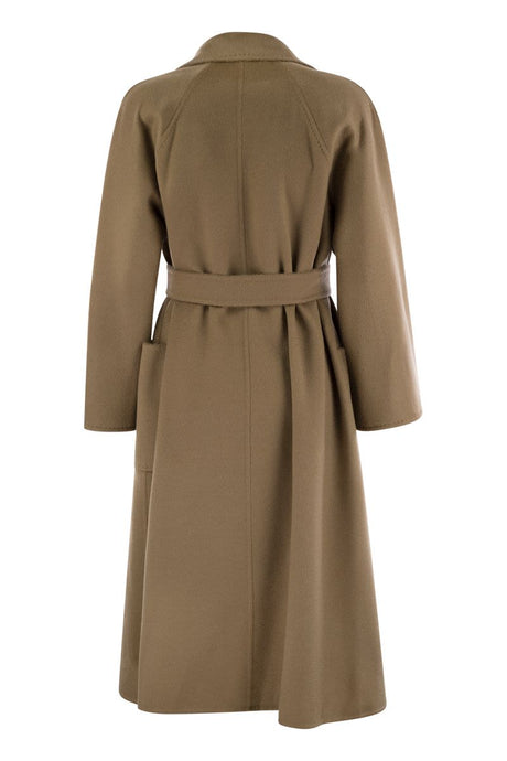 MAX MARA Elegant Cashmere Long Jacket