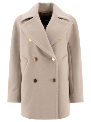 MAX MARA ATELIER Oversize Fit Double Cashmere Jacket