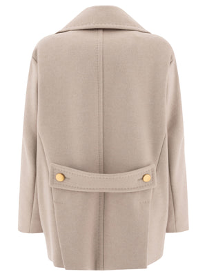 MAX MARA ATELIER Oversize Fit Double Cashmere Jacket