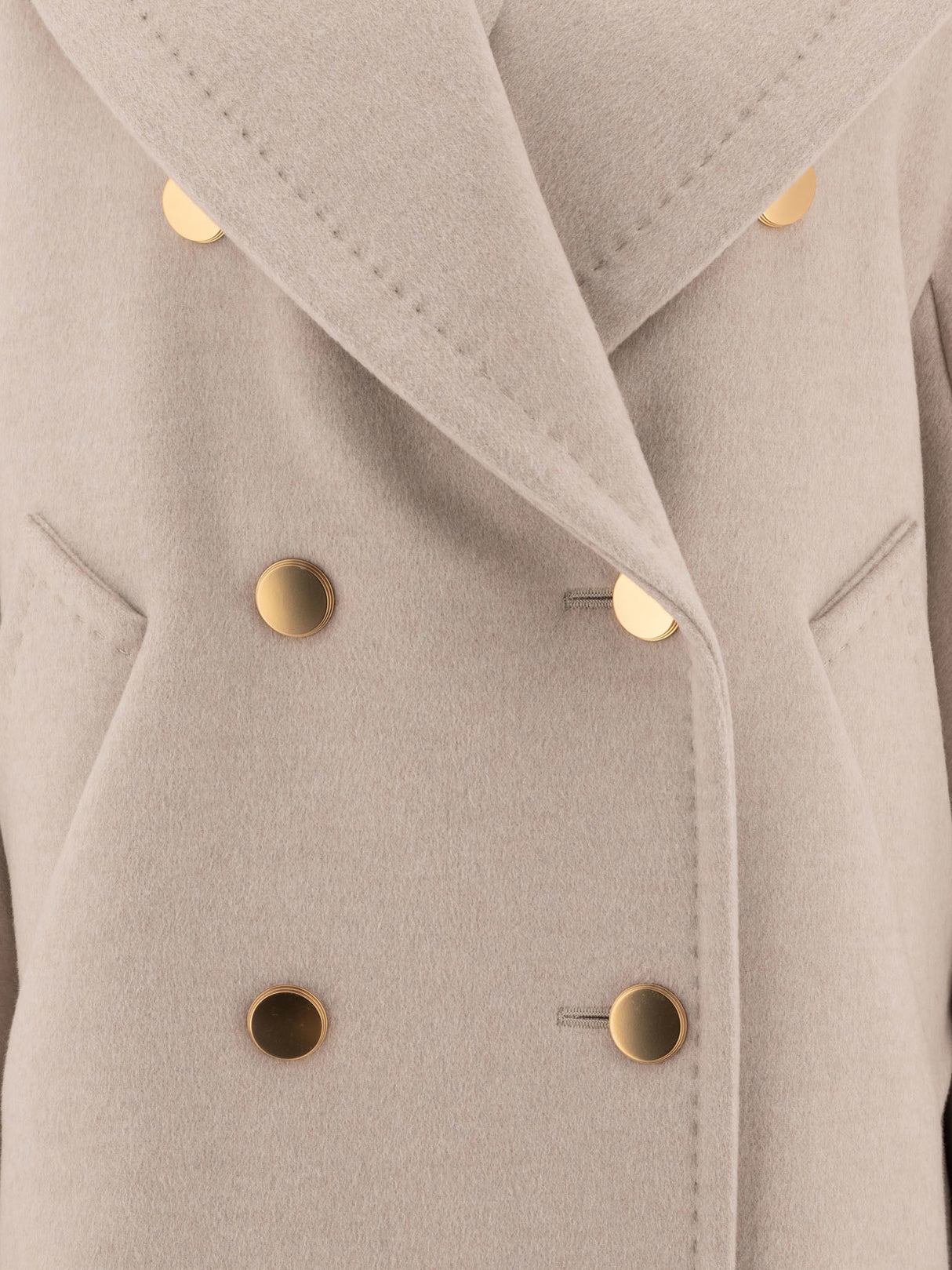 MAX MARA ATELIER Oversize Fit Double Cashmere Jacket