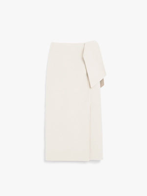 MAX MARA Elegant Wool Cashmere Skirt