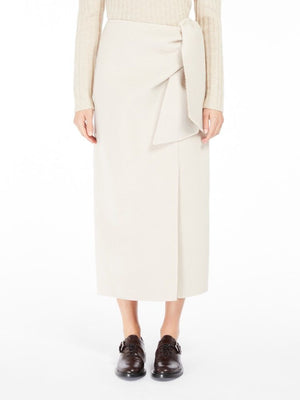 MAX MARA Elegant Wool Cashmere Skirt