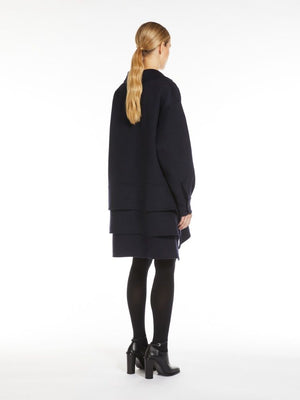 MAX MARA PINNA DRESS Navy Blue