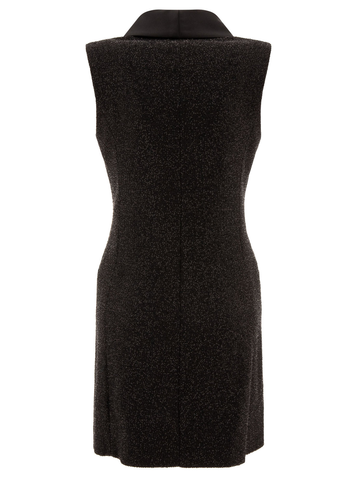 MAX MARA PIANOFORTE Elegant Eiffel Sleeveless Mini Dress