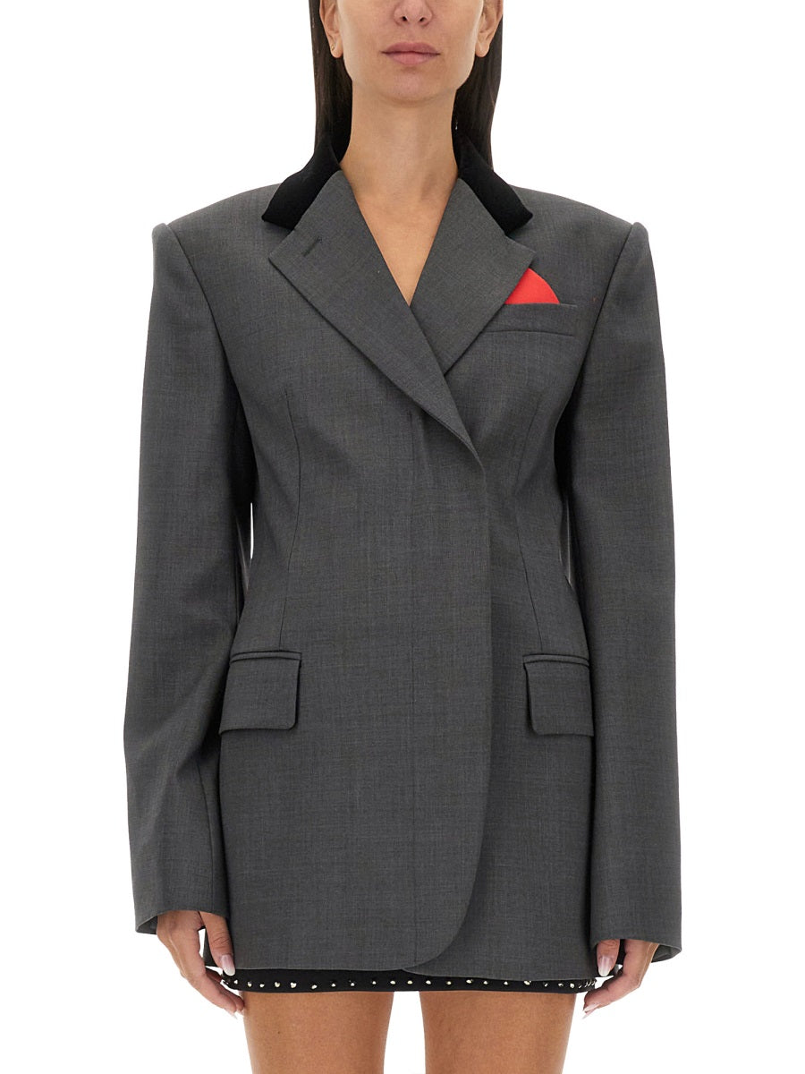 MAX MARA SPORTMAX Regular Fit Virgin Wool Jacket - Size 40 IT