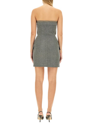 MAX MARA SPORTMAX Wool Blend Mini Dress