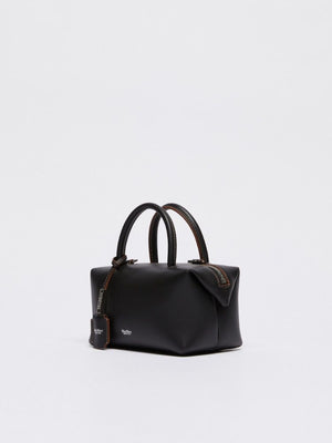 MAX MARA Sleek Leather Holdalls Handbag