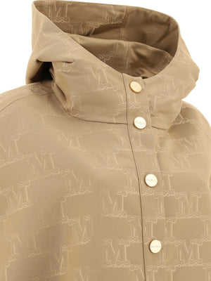 MAX MARA Water-Repellent Jacquard Cape - Relaxed Fit