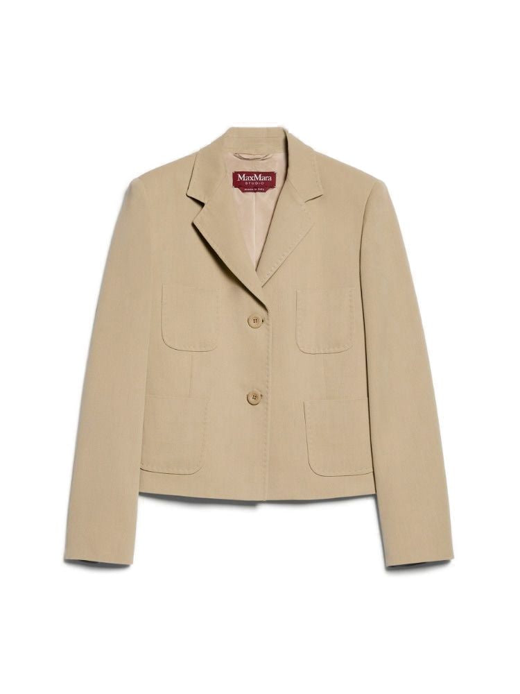 MAX MARA STUDIO CACAO MINI JACKET for Women