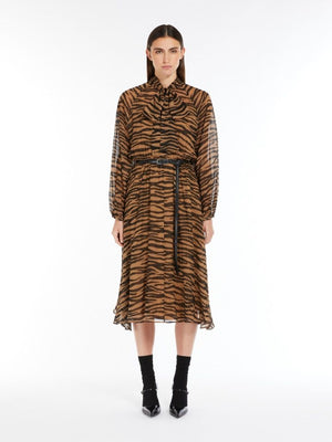 MAX MARA STUDIO Silk Mini Dress for Women - FW24 Collection