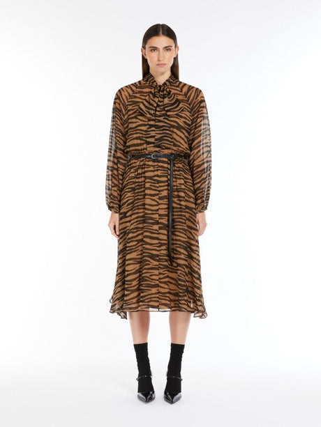 MAX MARA STUDIO Silk Mini Dress for Women - FW24 Collection