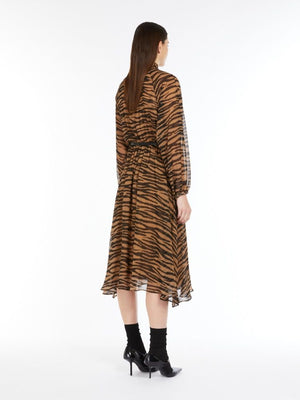 MAX MARA STUDIO Silk Mini Dress for Women - FW24 Collection