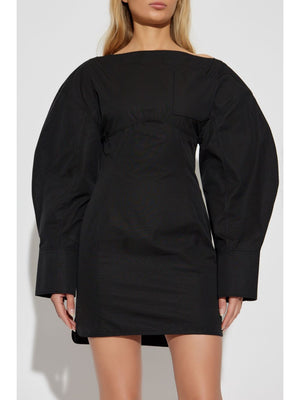 JACQUEMUS Chic Cotton Shirt Dress