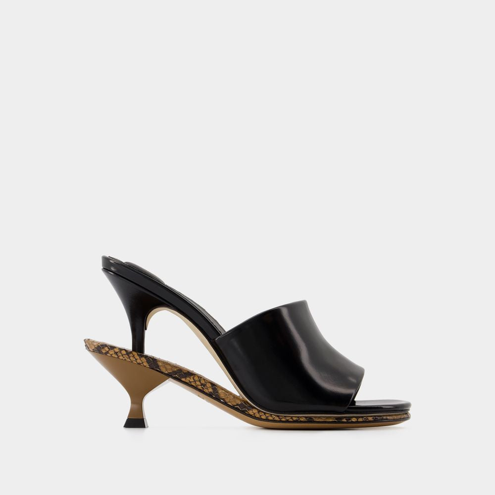 JACQUEMUS Les Doubles Mini Flat Sandals