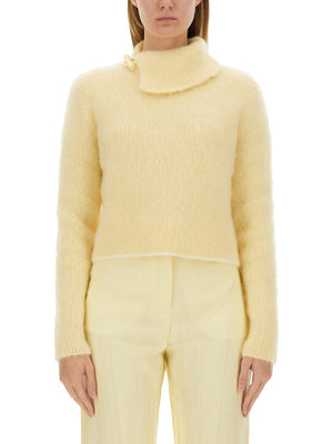 JACQUEMUS Cozy Knit T-Shirt - Size 36