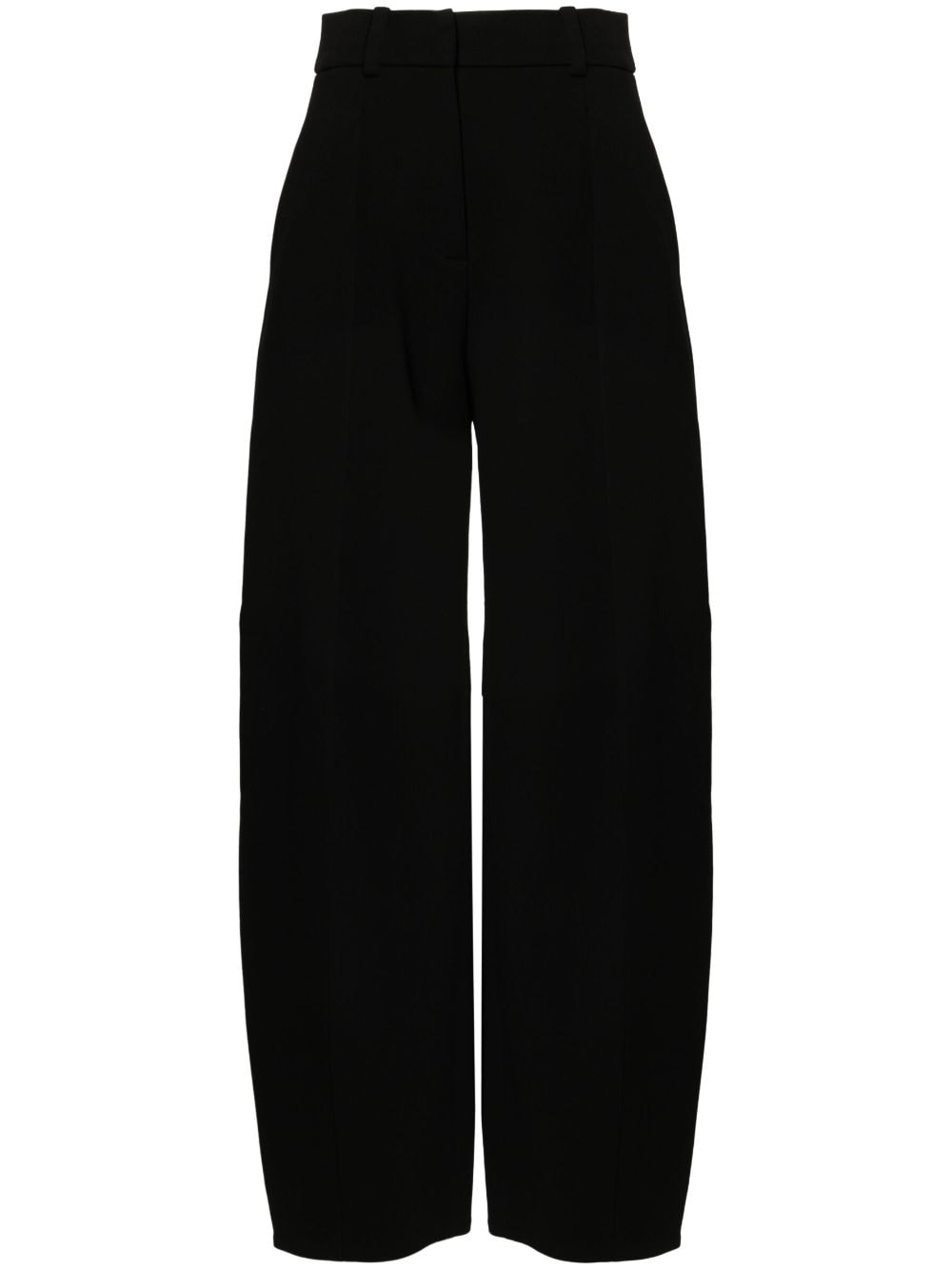 JACQUEMUS Wide Leg Pants with Concealed Front Fastening for Women