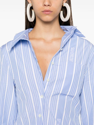 JACQUEMUS The Striped Shirt for Women - FW24 Collection