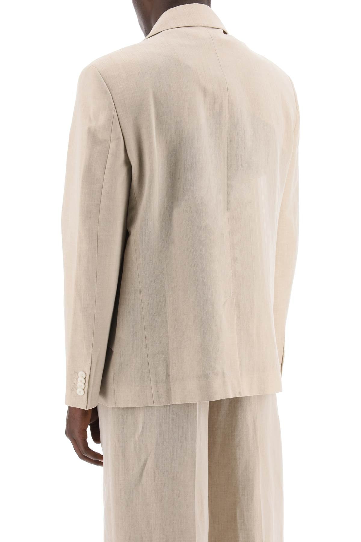 JACQUEMUS Oversized Single-Breasted Jacket - Size 48