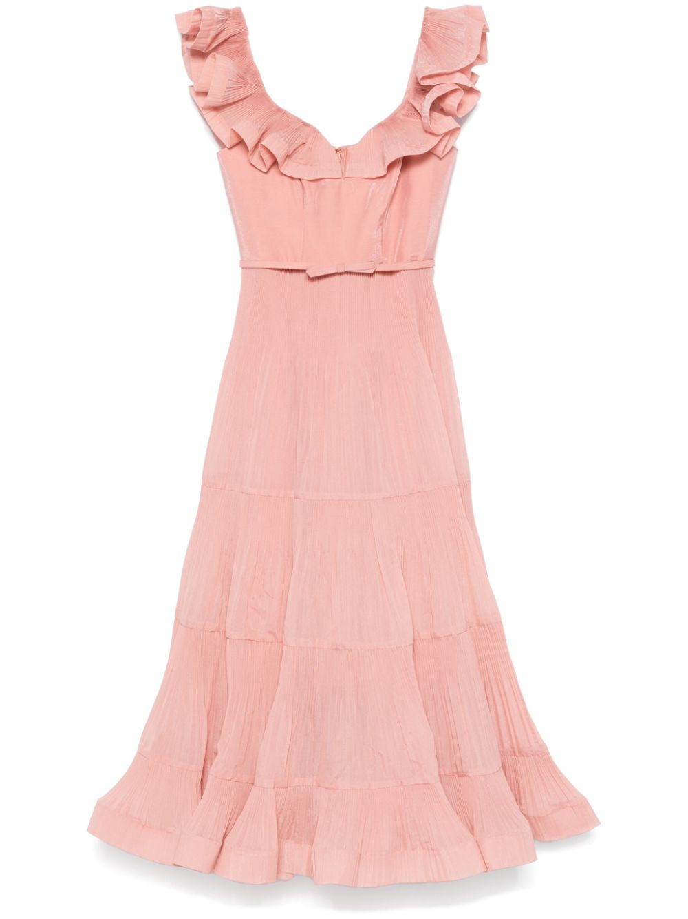 ZIMMERMANN Pleated Long Dress for Women - SS25