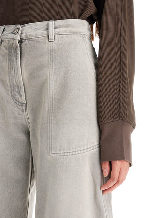 THE ATTICO Baggy Jeans with Pockets - Size 26