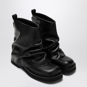 THE ATTICO Combat Mini Leather Boot