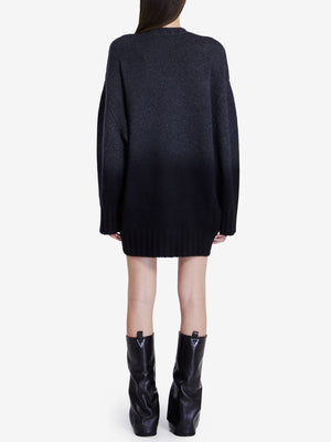 THE ATTICO Chic Wool and Cashmere Mini Dress