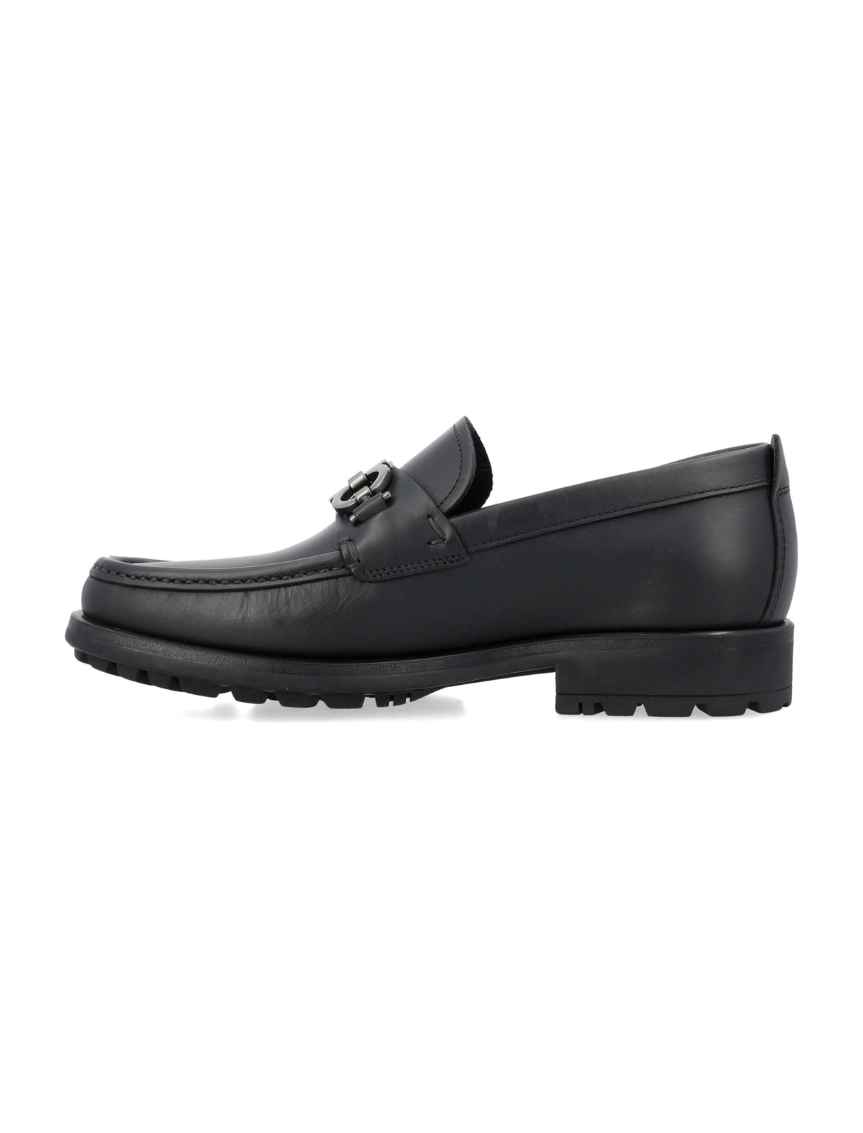 Ferragamo David Loafer with Gancini Hook - Elegant Slip-On for Men