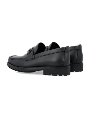 Ferragamo David Loafer with Gancini Hook - Elegant Slip-On for Men