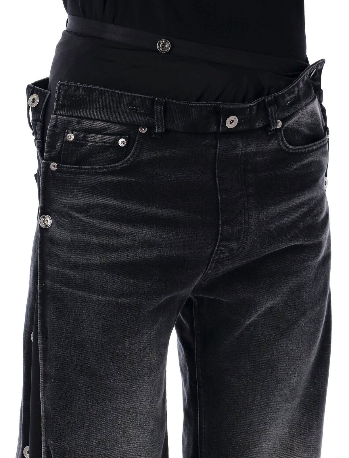 Y/PROJECT Reimagined Collapsed Waist Jeans for Men