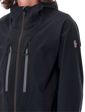 MONCLER GRENOBLE Men's Regular Fit Ergonomic Jacket with Ventilated Hood