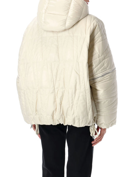 MONCLER GENIUS Mini Down-Filled Short Jacket with Detachable Hood and Sleeves