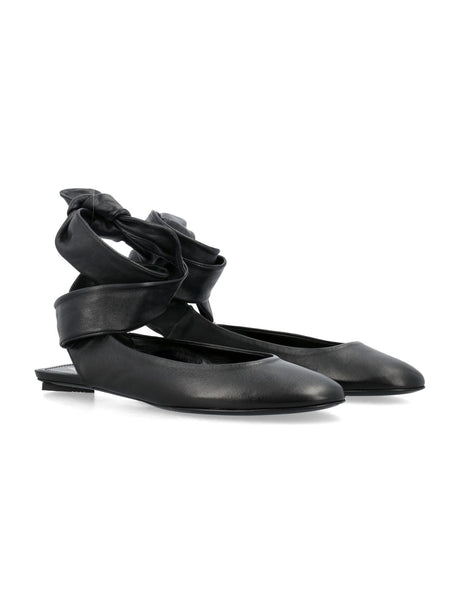 THE ATTICO Chic Flat Ballerina Shoes for Women