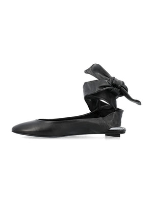 THE ATTICO Chic Flat Ballerina Shoes for Women