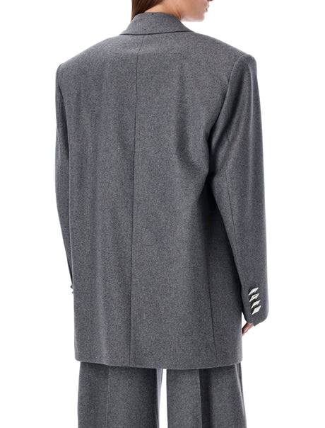 THE ATTICO Chic Oversized Wool Blazer