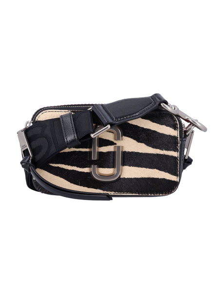 MARC JACOBS Zebra-Striped Mini Snapshot Handbag