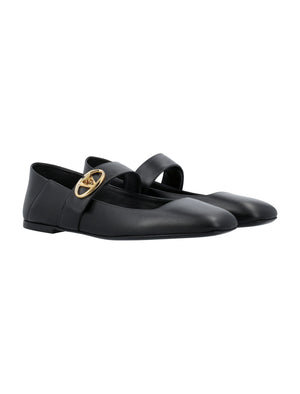 VALENTINO GARAVANI Mary Jane Ballerina Flats