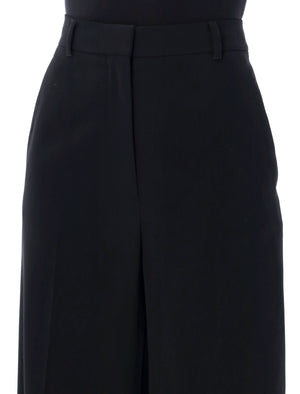 STELLA MCCARTNEY Elegant High-Waisted Wide-Leg Trousers