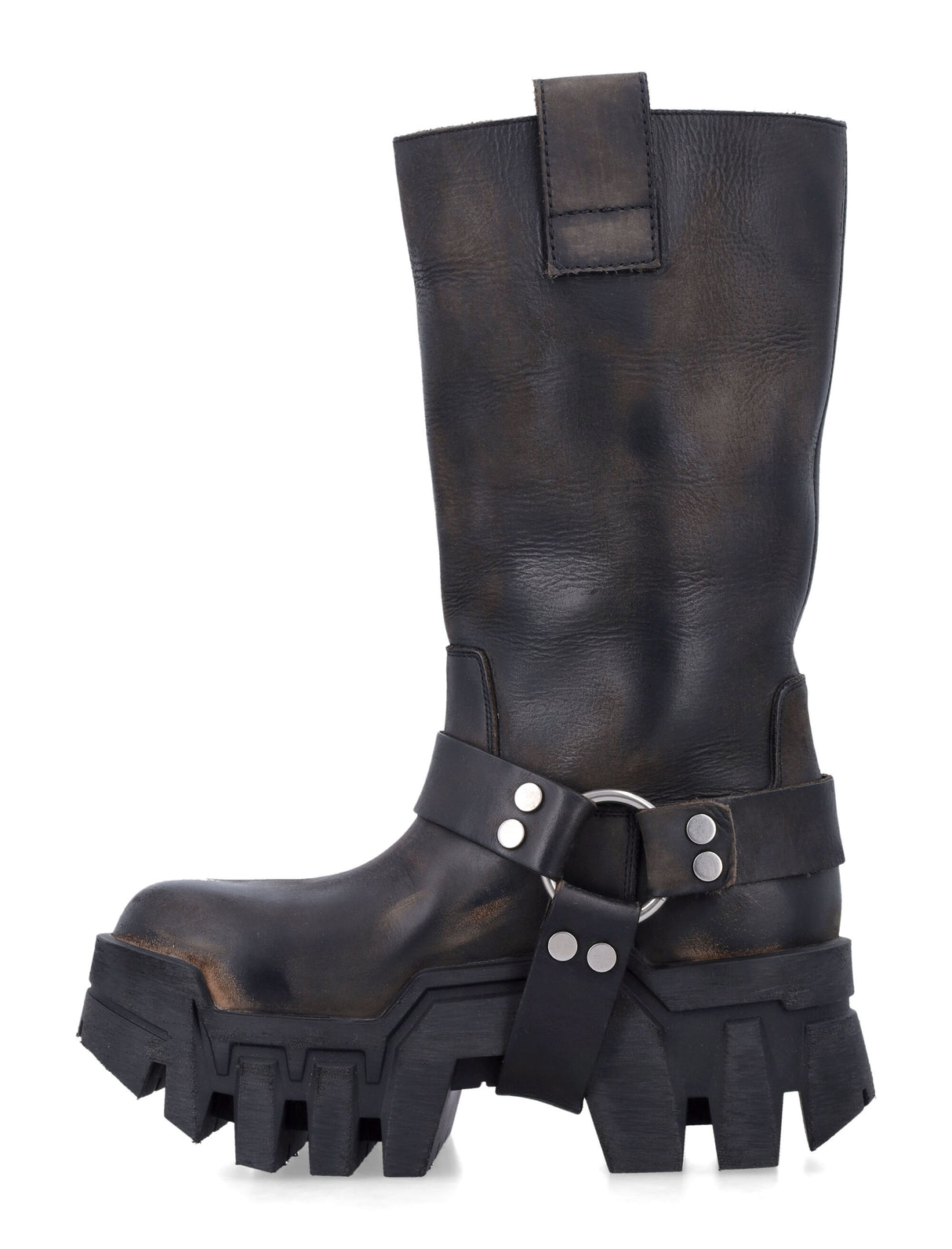 BALENCIAGA Chunky Harness Boot with Removable Strap - 8 CM Platform