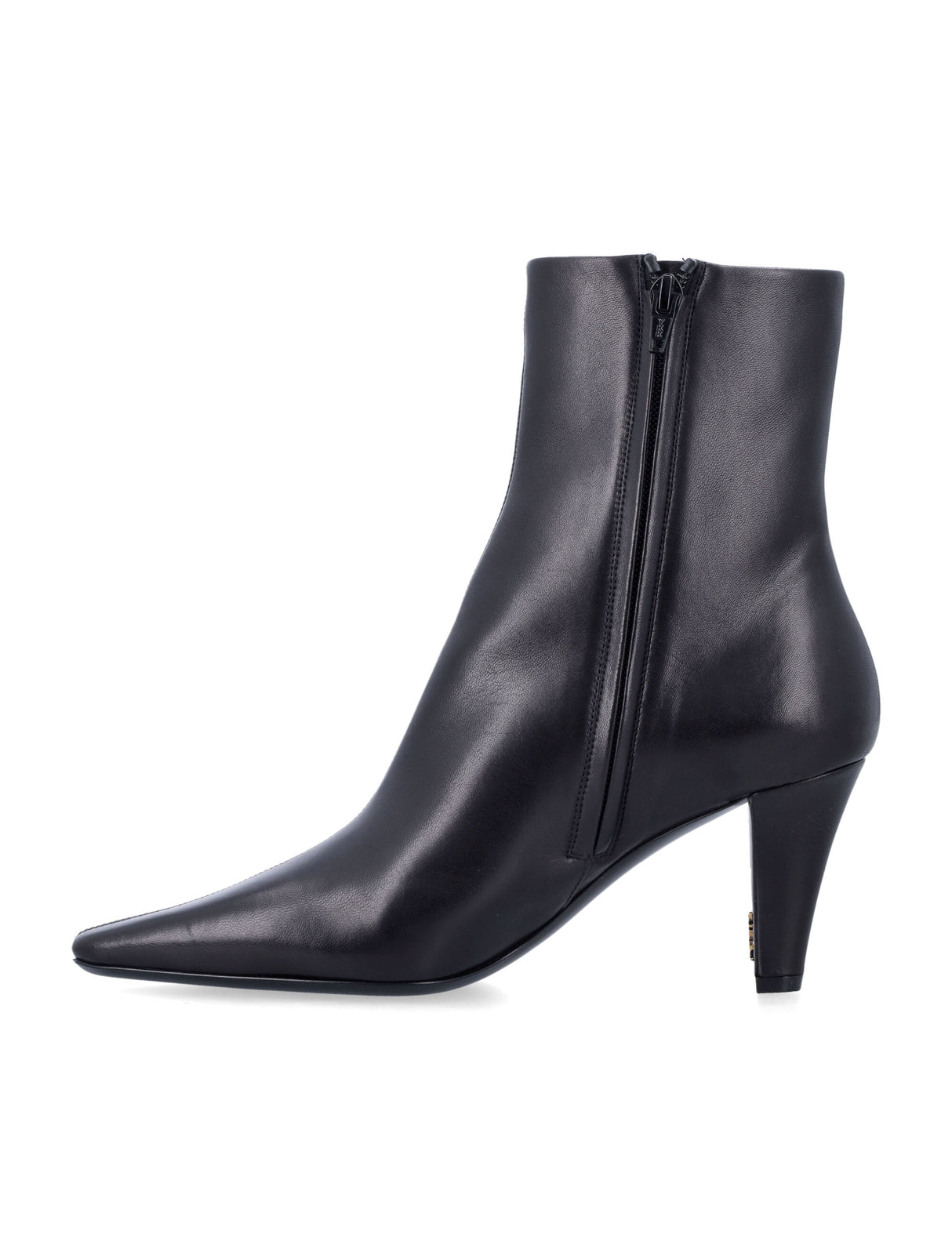 SAINT LAURENT Women’s Mini Ankle Booties with Tapered Heel