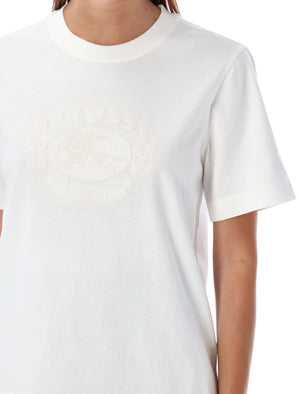 BURBERRY Classic Embroidered Logo Cotton Tee