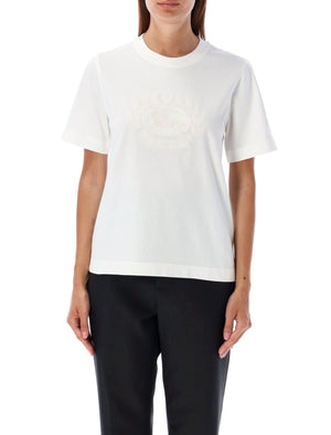 BURBERRY Classic Embroidered Logo Cotton Tee