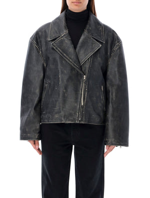 ACNE STUDIOS Urban Edge Oversized Biker Jacket