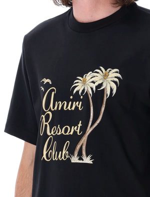 AMIRI リゾートクラブ オーバーサイズ Tシャツ