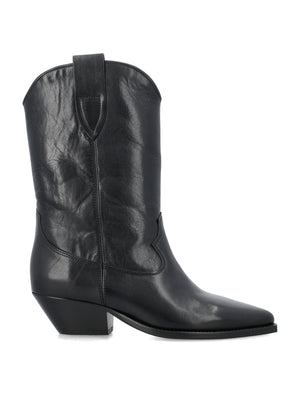 ISABEL MARANT Duerito Pointed Toe Cowboy Boots - 4cm Heel Height