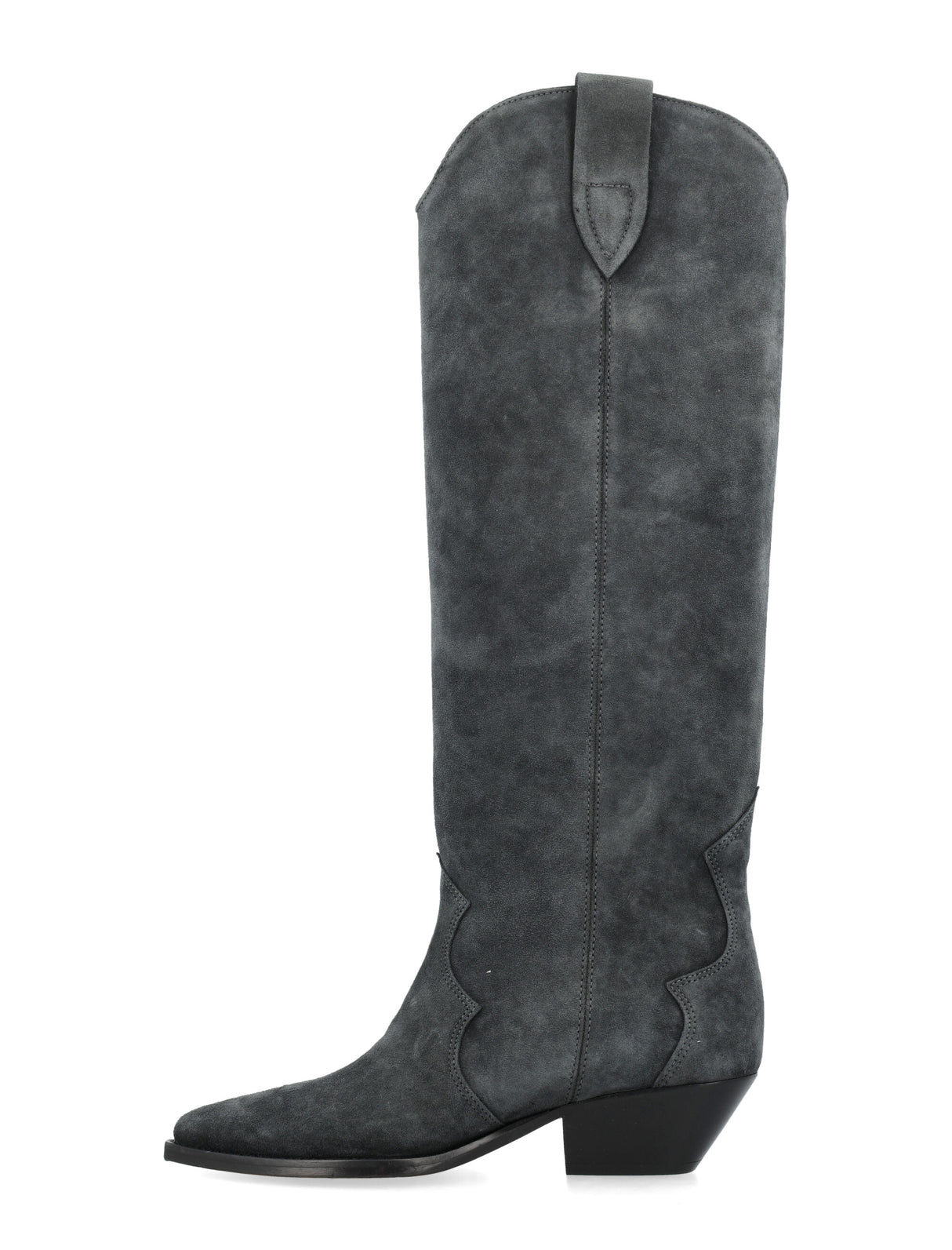 ISABEL MARANT Elegant Suede Knee-High Cowboy Boots