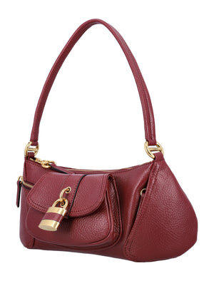 CHLOÉ Mini Shoulder Handbag with Flap Pocket